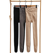 200 kg thicker coding stockings high waist socks warm and socket to keep the belly imperfect meat spring and autumn plus fat mm long