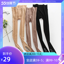 Large code thin silk stocking resistant to anti-hook pineapple Sox 20D meme-skin bottom even stockings chubby not dropping of the crotch summer invisible 200 catty