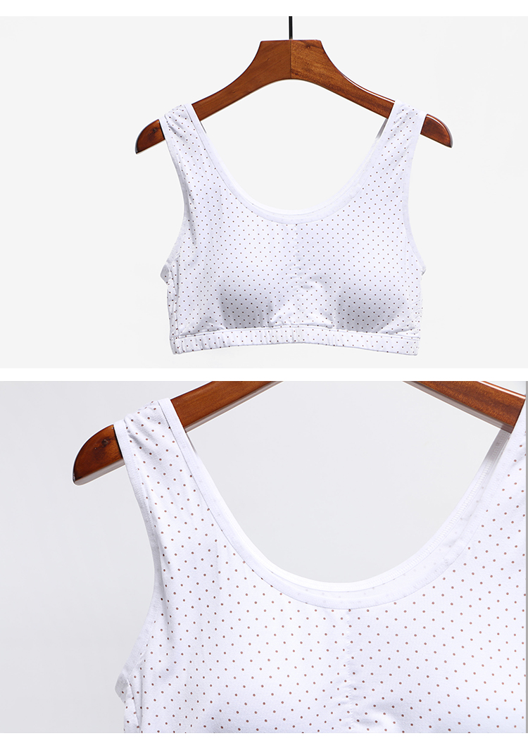 Áo ngực cotton cỡ lớn ở người già không có vòng thép cộng với phân bón tăng áo lót mẹ bra quần xì