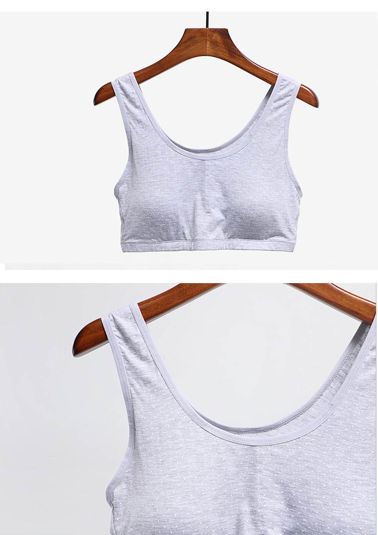 Áo ngực cotton cỡ lớn ở người già không có vòng thép cộng với phân bón tăng áo lót mẹ bra quần xì