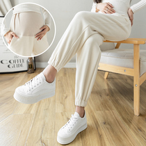 1961#孕妇休闲裤冬季加绒加厚哈伦裤爆款雪尼尔孕妇裤托腹裤 its a