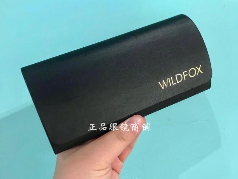 Wildfox Black high-end glasses cloth Near-lens box Wildfox Brands Sun Glasses Box Screwdrivers