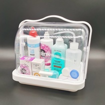 RGP Myopia OK Mirror Containing Box Hard Contact Lens Corneal Shaping Mirror Finishing Care Box Portable Case