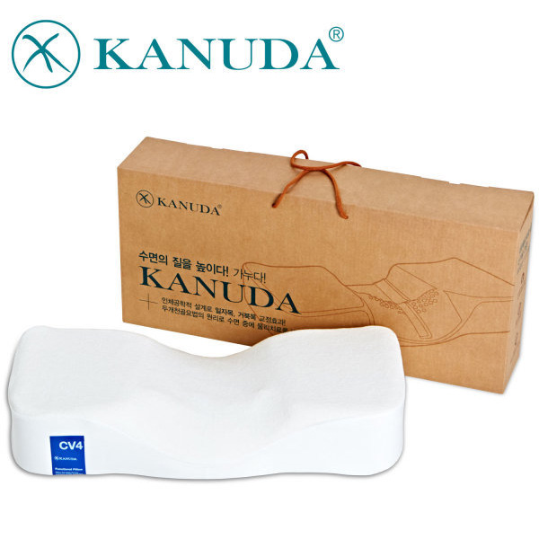 Korean Tax KANUDA Blue Mark ALLEGRO Pillow Supports the back head to restore the cervical pillow