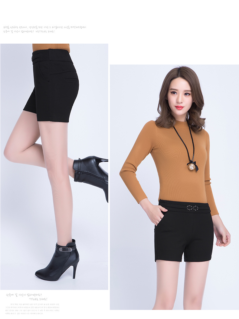 Mùa đông quần short cỡ lớn nữ mùa thu và mùa đông 200 cân mặc chất béo mm đáy mẹ trung niên mùa đông cộng với phân bón để tăng quần quần lót lông cho nữ