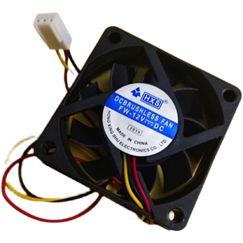 Computer CPU Ben three radiator 370 fan P3 oil bearing 6015 small 3P three-wire equilateral 6cm 12V silent