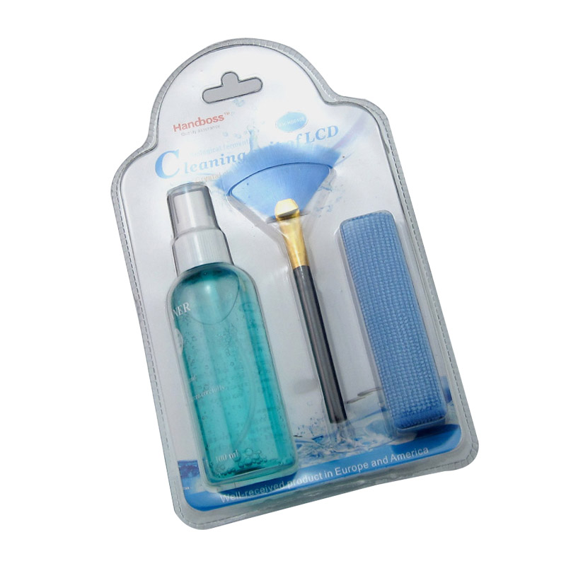 Hon Berl LCD TV flat panel display cleaning set 3 pieces clean water 100ML hairbrush
