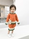 Áo len bé gái Bộ váy ngắn 2019 Xuân Mới Nữ bé Hàn Quốc Hàng dệt kim Công chúa Áo len hai mảnh