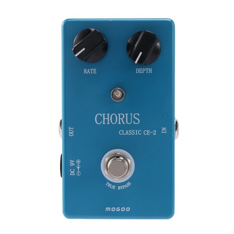 Electric Wood Guitar Manual Plug-in Chorus Single Block Effectors Reengrave Chorus boss CE2 