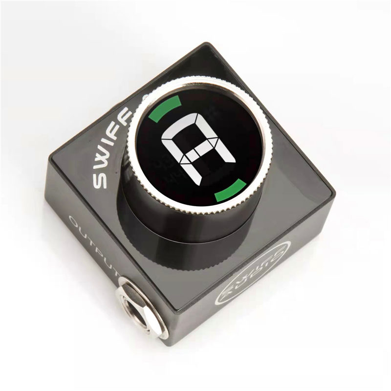 SWIFF Pedal Tuner electric guitar bass universal tone tuning single block down-to-earth tone instrument stage tuning table
