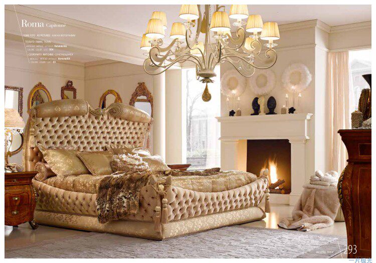 Italian BM Style furniture brand factory direct purchase of various models and styles of custom imported beds