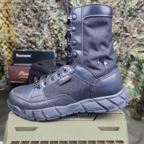 Spring and autumn outdoor military fan tactical boots mens high-top training boots desert boots lightweight breathable hiking shoes mountaineering shoes
