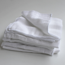 Special offer bright white cotton gauze baby diaper baby diaper saliva towel absorbent quick dry baby diaper 60*60