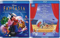 Classical movement dedicated to children: Fantasia + Fantasia 2000 + four orchestral pieces 3 disc Blu-ray 25G
