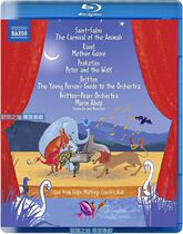 Four orchestral pieces dedicated to children (Animal Carnival Mother Goose Mother Peter & Wolf Band Guide) 25G
