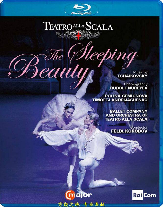 Chaikovsky Sleeping Beauty Seminova Scala Opera Ballet 2019 Blu-ray 50G