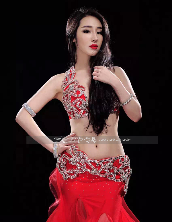 Teacher Yan Xueli's original original belly dance costumes performance costumes advanced custom desert dance custom