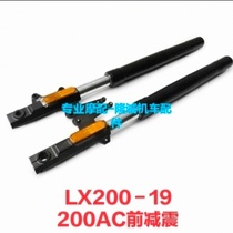 Endless locomotive retro 200AC front wheel hub Longxin LX200-19 front shock absorbing shock absorber front disc brake disc