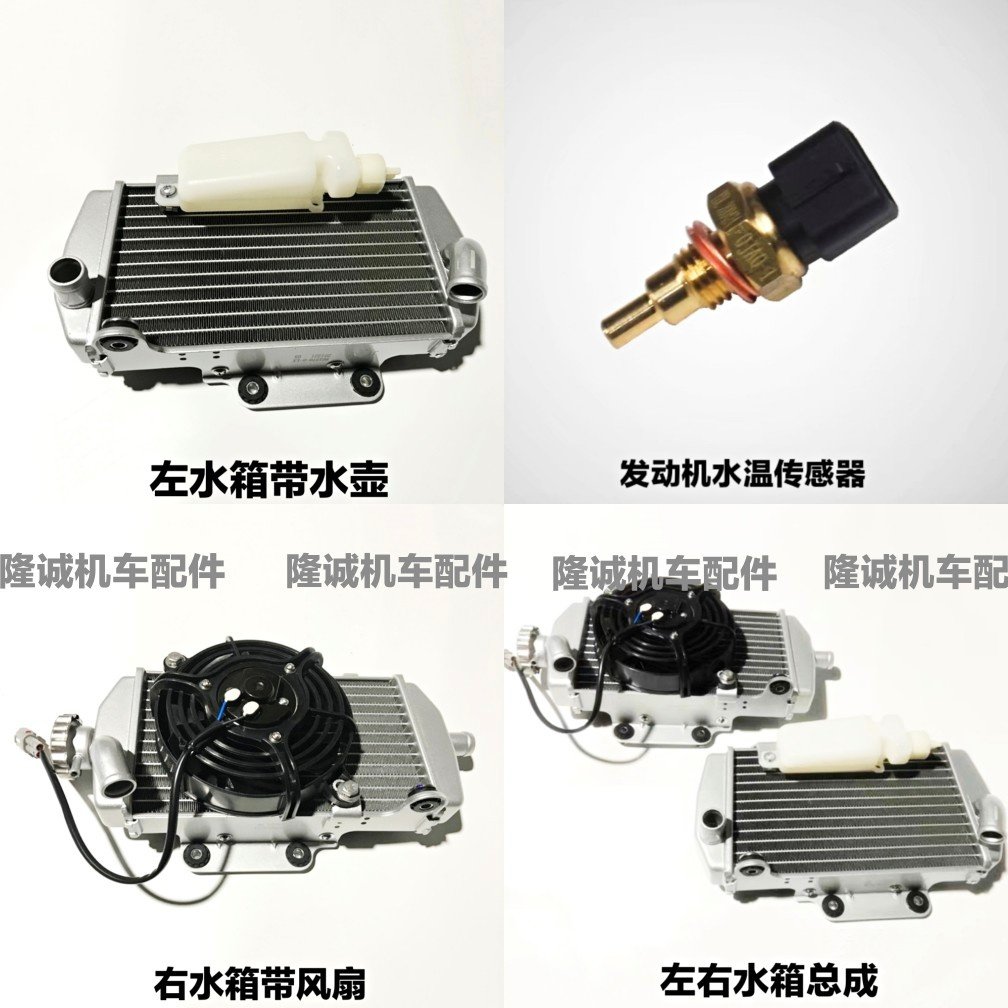 Stepless 300GY about water tank assembly Lungxin LX300GY-D original radiator water temperature sensor