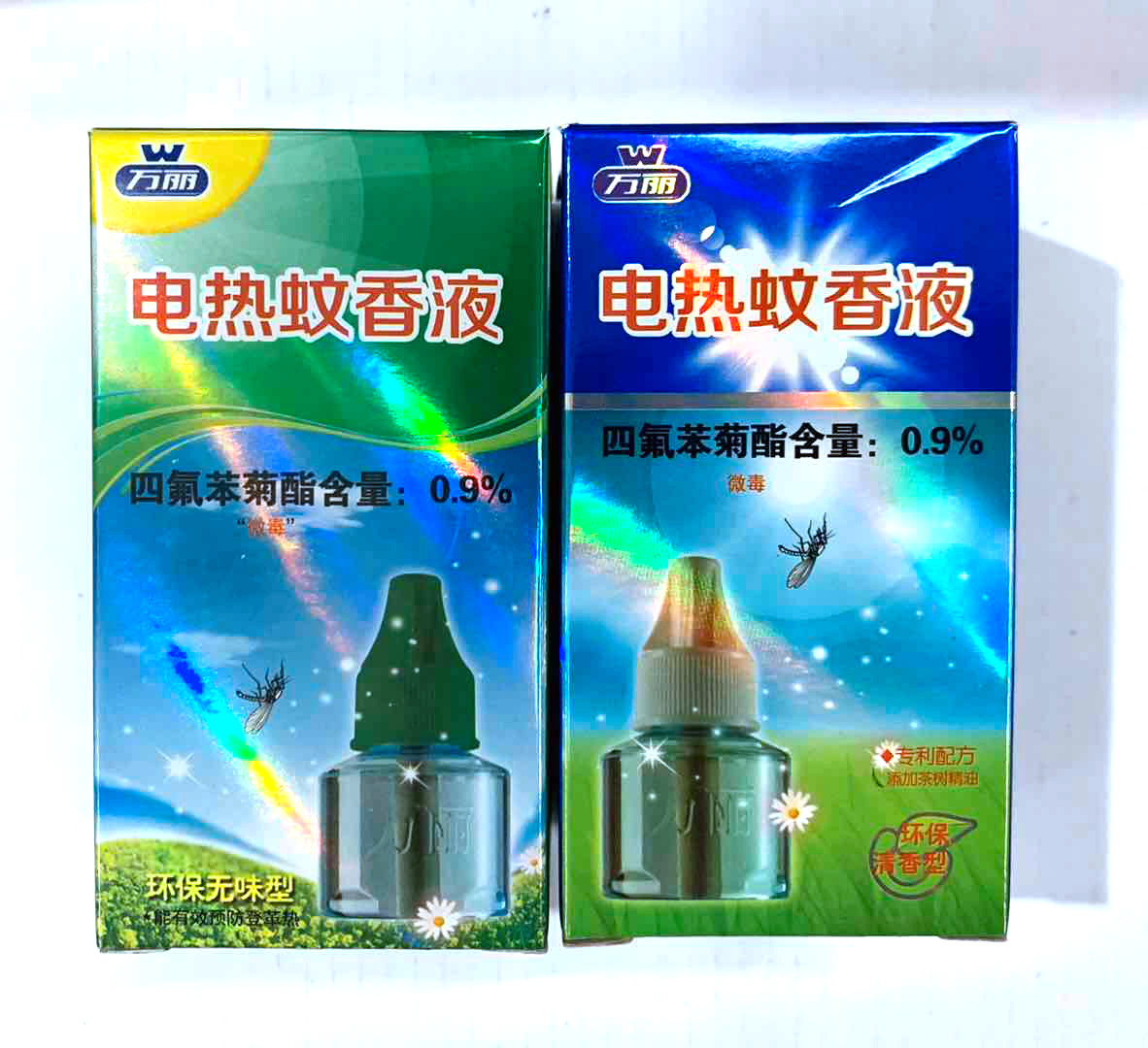 3 branches Wanli electric mosquito coil liquid environment protection harmless and fragrant type with flavor odorless type 45ml single branch