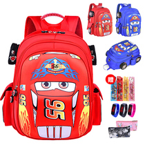 Car schoolbag kindergarten baby big class primary school students 1-3 Grade 3-6-12 years old childrens shoulder bag boy