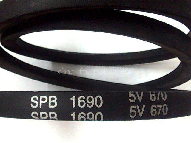Japan's Fuji FUJI imported high-speed oil-proof electrostatic transmission triangle transmission V belt SPB1690 5V670
