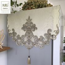 Eurostyle fabric fridge cover cloth single double door open washing machine microwave dust cover Multi-purpose cover Buxiang Cloud Grass