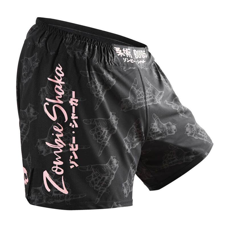 Budo Zombie Shaka 5 Ultra Light Unisex Brazilian Jiu-Jitsu Fighting Shorts