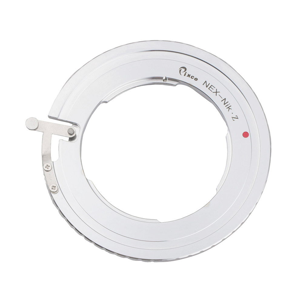 The SonyE-Nikon Z adapter ring is suitable for Sony NEX lens to Nikon Z6Z7 micro single camera