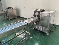 Переработке риса оборудование 全自动春卷皮烤鸭皮机