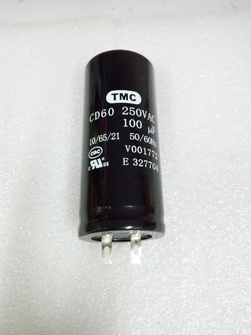 Lifeng Electronic Day and TMC brand capacitor CD60 220V-250VAC 100UF