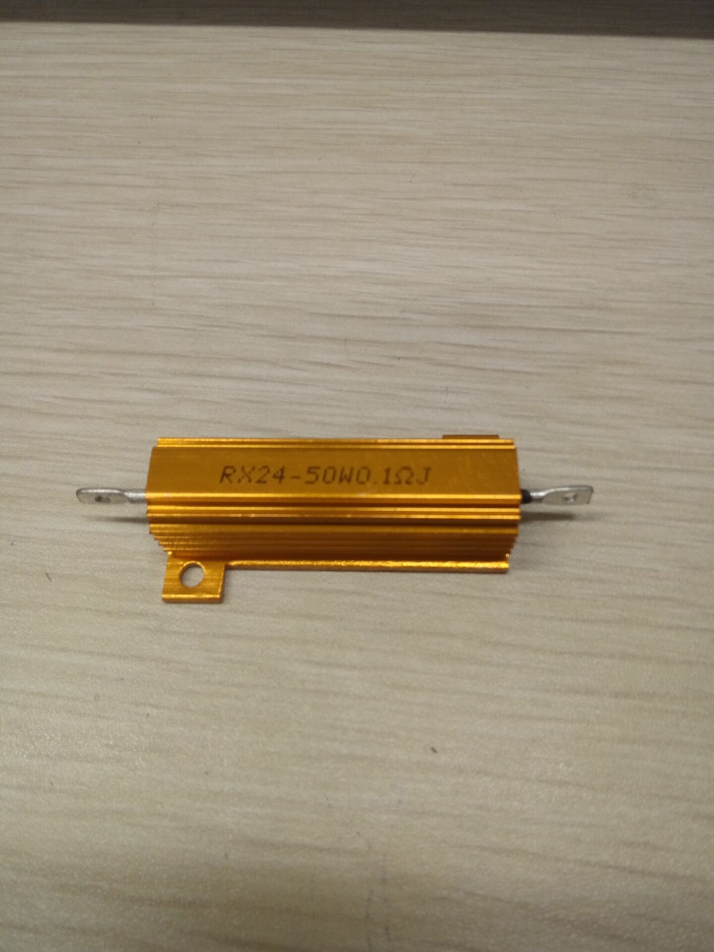 Yellow aluminum shell resistance RXG RX24 0 50W 1 Ohm 0 15R 2R 0 0 25R 22R 25R 0 R1J