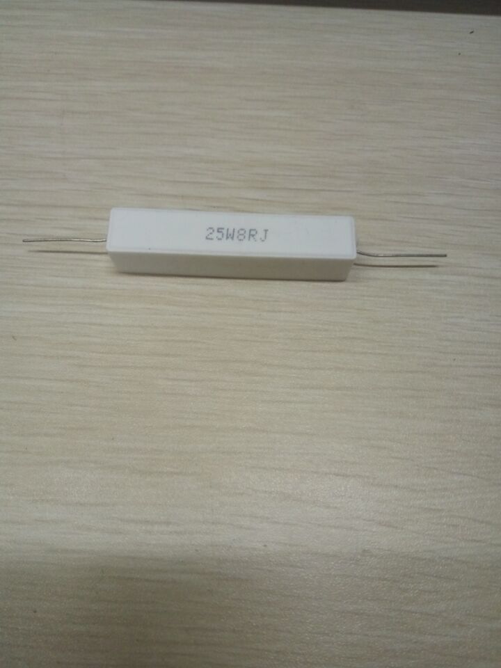 New ceramic wire circumvention ceramic resistor RX27-1-25W 8Ω 8Ω 8R J