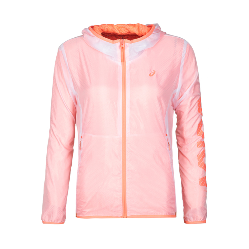 asics woven women's running jacket