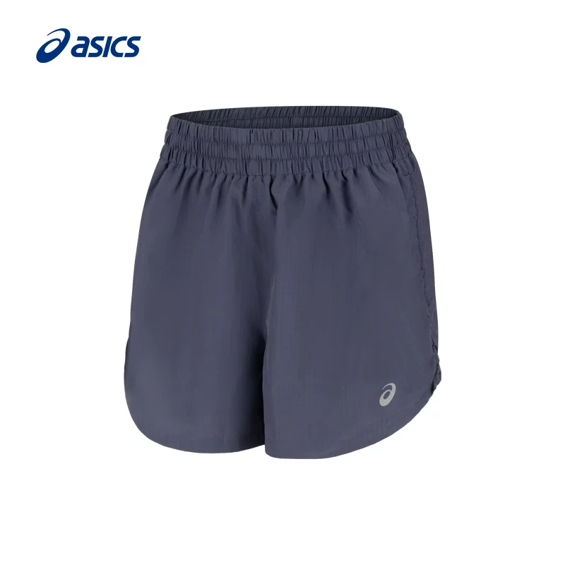 Asics, шорты, светоотражающие брюки, высокая талия, для бега