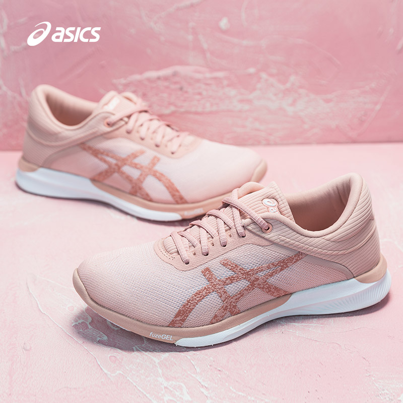 light pink asics