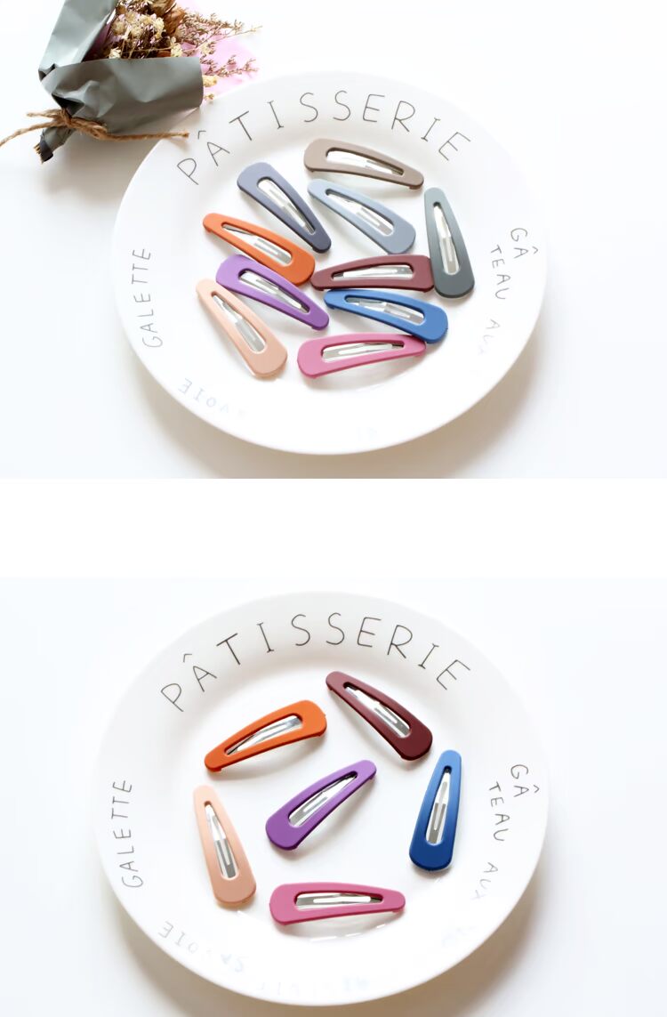 Nhật Bản và Hàn Quốc nhỏ tươi ngọt cô gái trái tim tóc clip bên clip kẹo macarons bb clip bangs kẹp tóc tiara phụ kiện tóc - Phụ kiện tóc cột tóc scrunchies