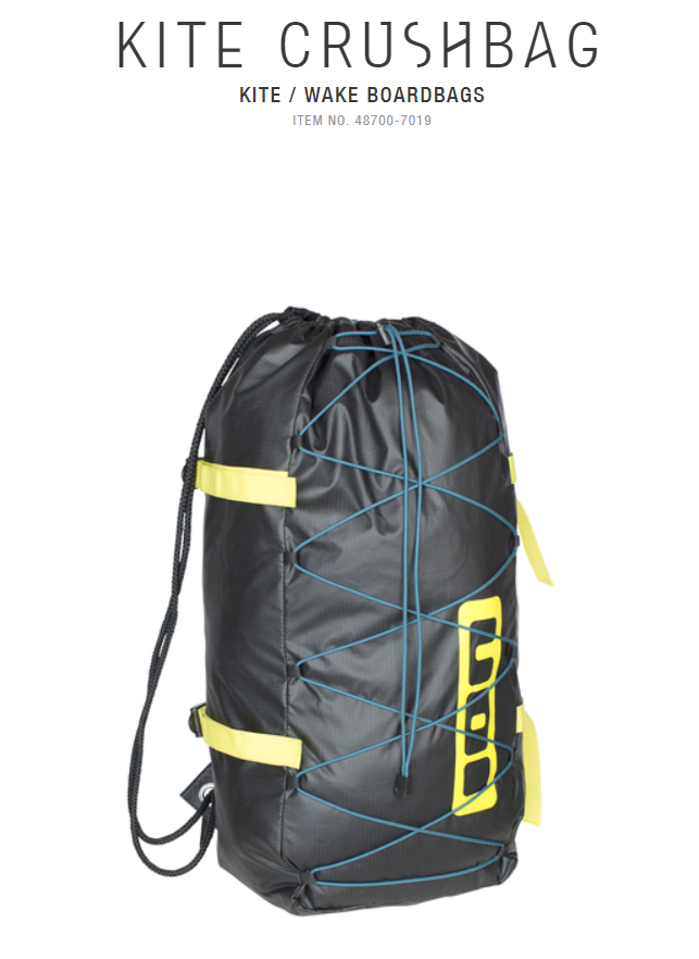 KBC Kitesurfing @ION Kite Crushbag Easy Rope Kite Storage Bag for use under 14 meters