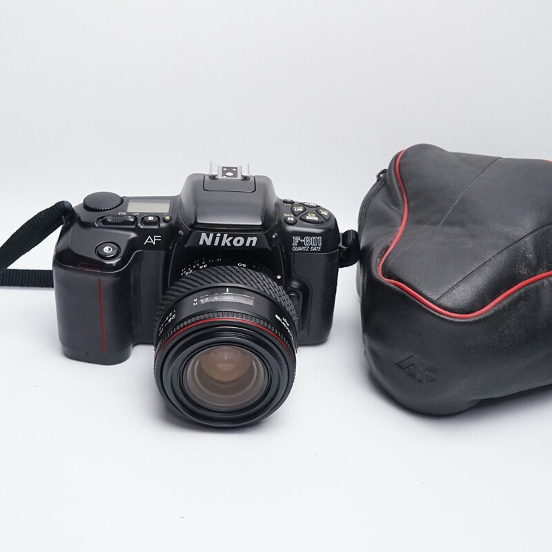 Negatives Camera Nikon Nikon F601 28-70mm 2 8-4 5 Red Circle lenses Autofocus Professional Level