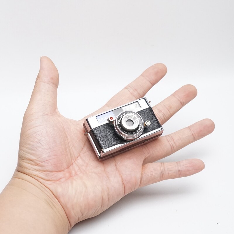 Miniature camera PRINCE RUBY Japan-made rare spy camera pocket film and television props collection display
