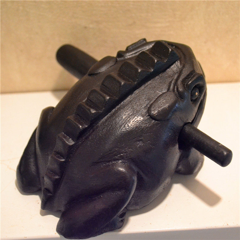 Thai woodcarving ornaments, frogs, frogs, frogs, sound, wood, frogs, mango, wood, craft, gifts, small toys, travel, commemorative