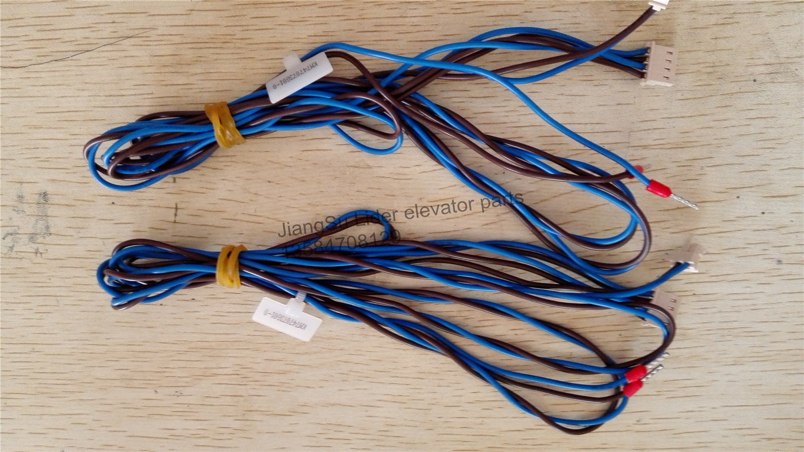 Kone dual terminal alarm button line key plug-in cable cable