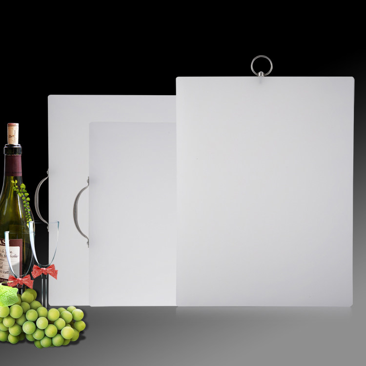 Thickened household cutting board Plastic cutting board Large PE plastic cutting board Sticky board Cutting board Chopping board Panel knife board
