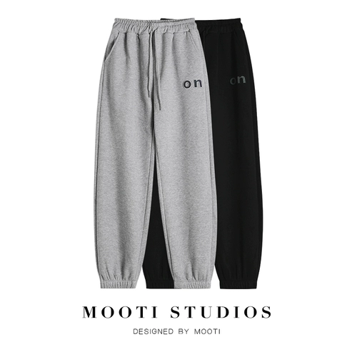 Утепленные спортивные флисовые демисезонные штаны для отдыха, европейский стиль, высокая талия, оверсайз