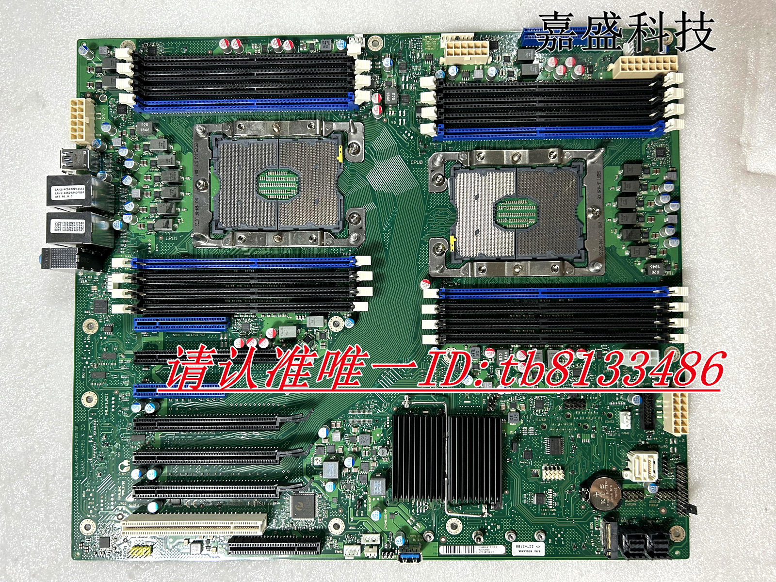 Fujitsu R970 富士通/Fujitsu R970 D3488-A12 GS4/3647针双路医疗工主板现货