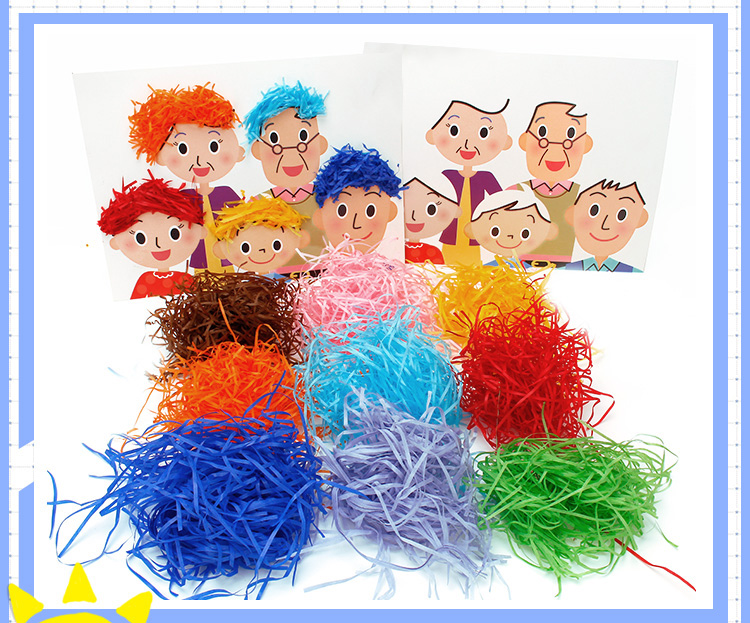 Trung Quốc Năm mới Gia đình Thiết kế chân dung Kiểu tóc Sáng tạo Dán Công trình Mẫu giáo Trẻ em Handmade DIY Làm Vật liệu đồ chơi sáng tạo mầm non