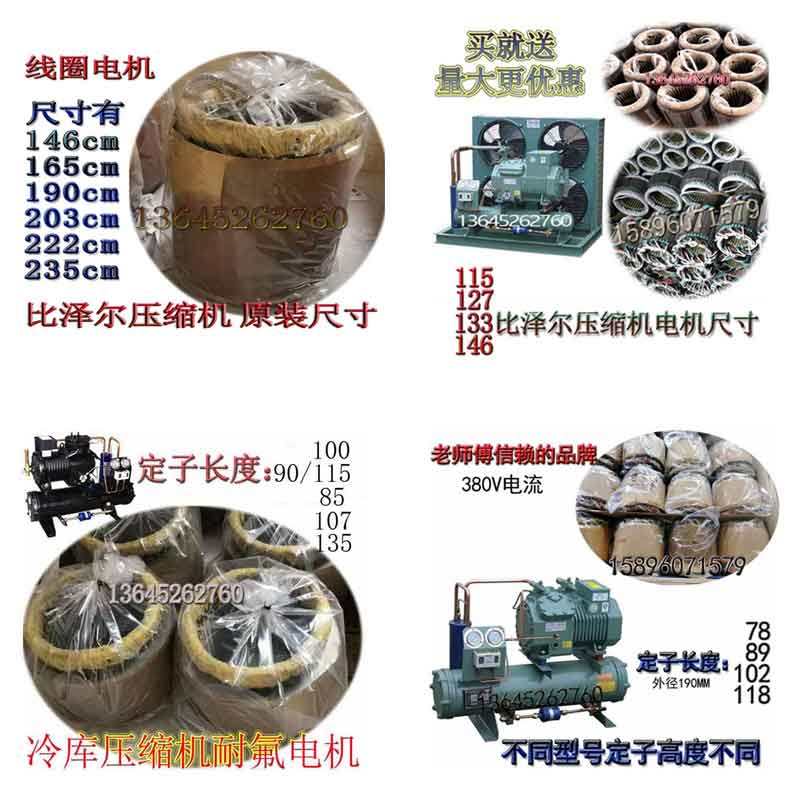 Bitzer Valley Wheel Xuemei Xueying Sanyo Refrigerator Unit Semi-closed Stator Repair Compressor Motor Coil