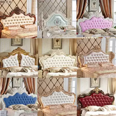 Bed European-style bed head board soft bag single purchase by backplane 1 8 meters 1 5 French custom luxury new transformation landing