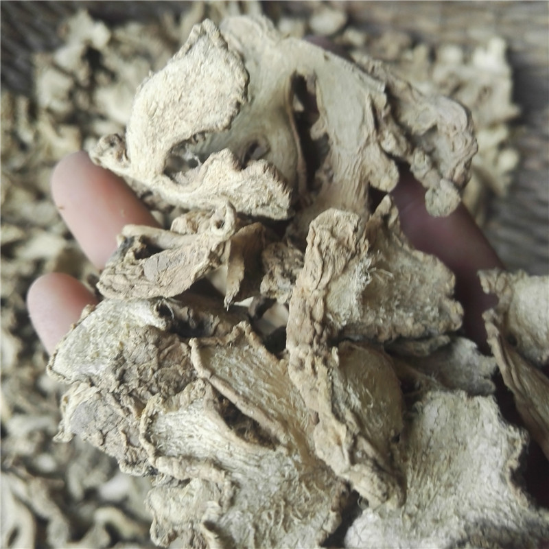 Shaanxi Qinling small yellow ginger Dried ginger slices farmhouse homemade pure ginger slices old ginger slices 500 origin delivery