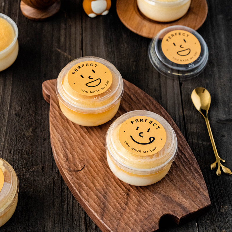 10 high temperature pp pudding beaker Fat cup Japanese Creme brulee cup Semi-cooked cheese cup can be put into the furnace